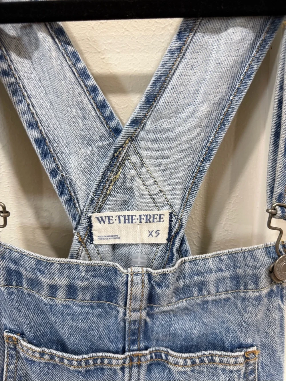 Free people Ziggy shortall overalls
